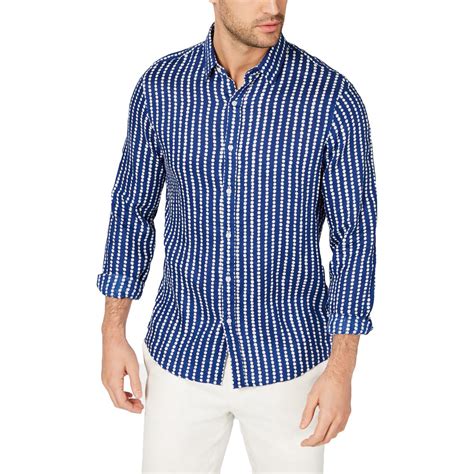 michael kors outlet mens shirts|Michael Kors men's linen shirt.